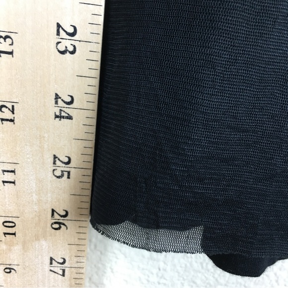 MOHITO COLLECTION Black Sheer Over Layer "Gorgeous" Black Tank "Happiness looks - Picture 7 of 10